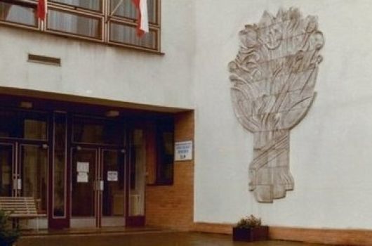 Původní vzhled hlavního vchodu