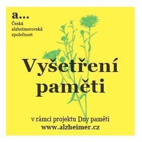 Vyšetření paměti je v rámci projektu Dny paměti